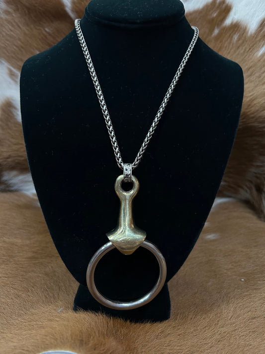 Mixed Pony Bit Necklace