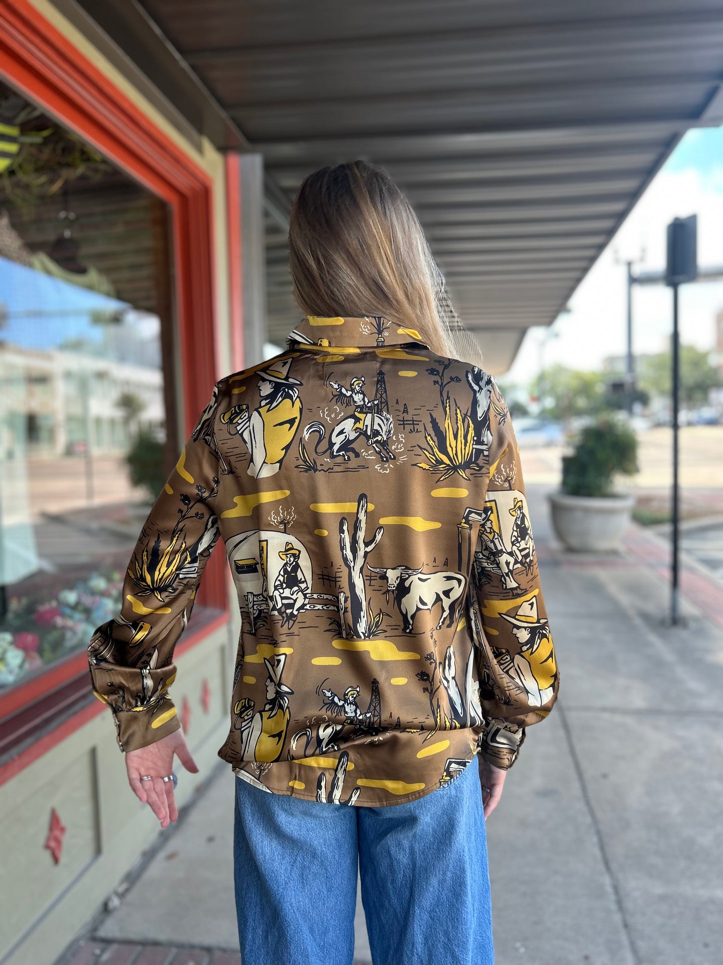 Oil Camp Blouse