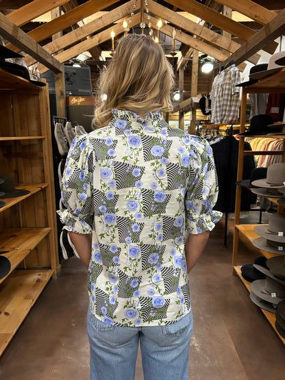 Finishline Floral Top