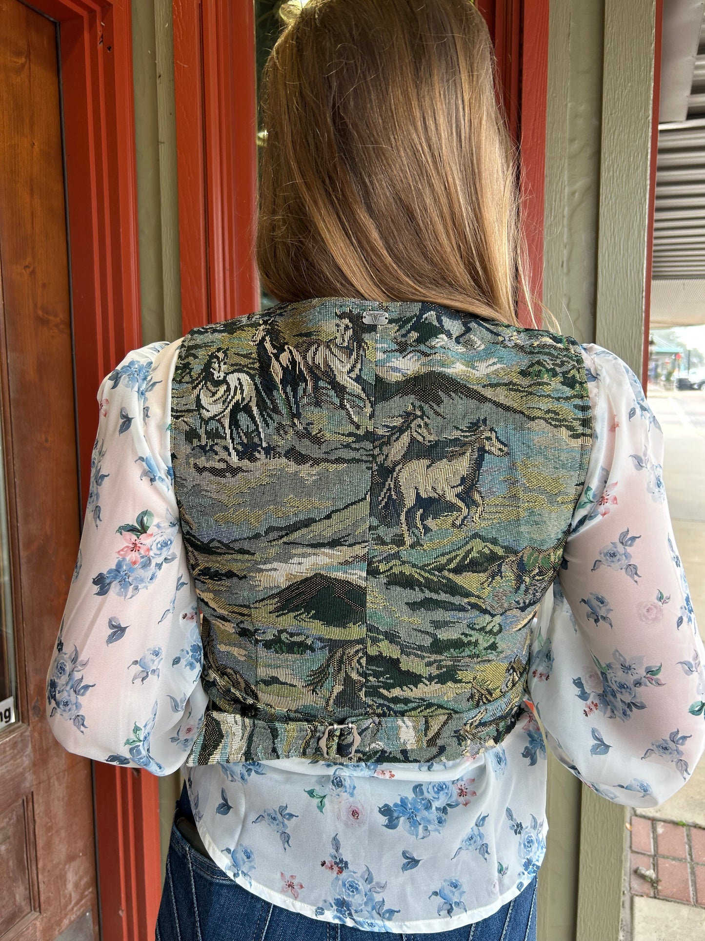 Running Horses Vest