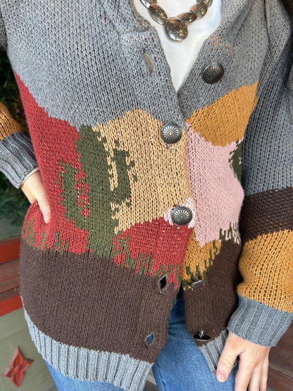 Cactus Cardigan