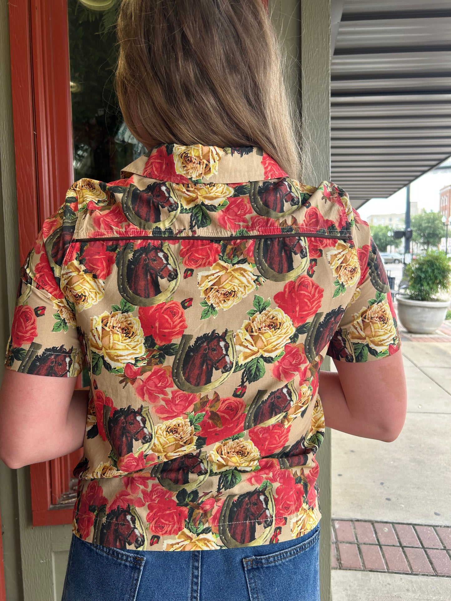 Blooming Bronc Blouse