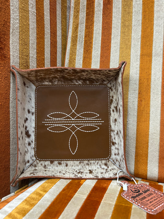 Bootstitch Trinket Tray - Tan