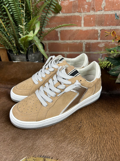 Salma Sneaker - Beige Suede