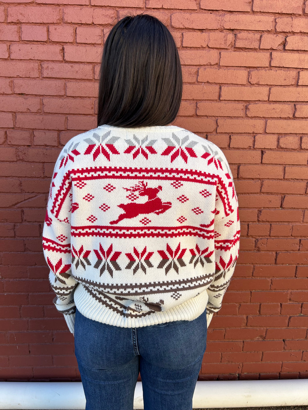 Reindeer Sweater