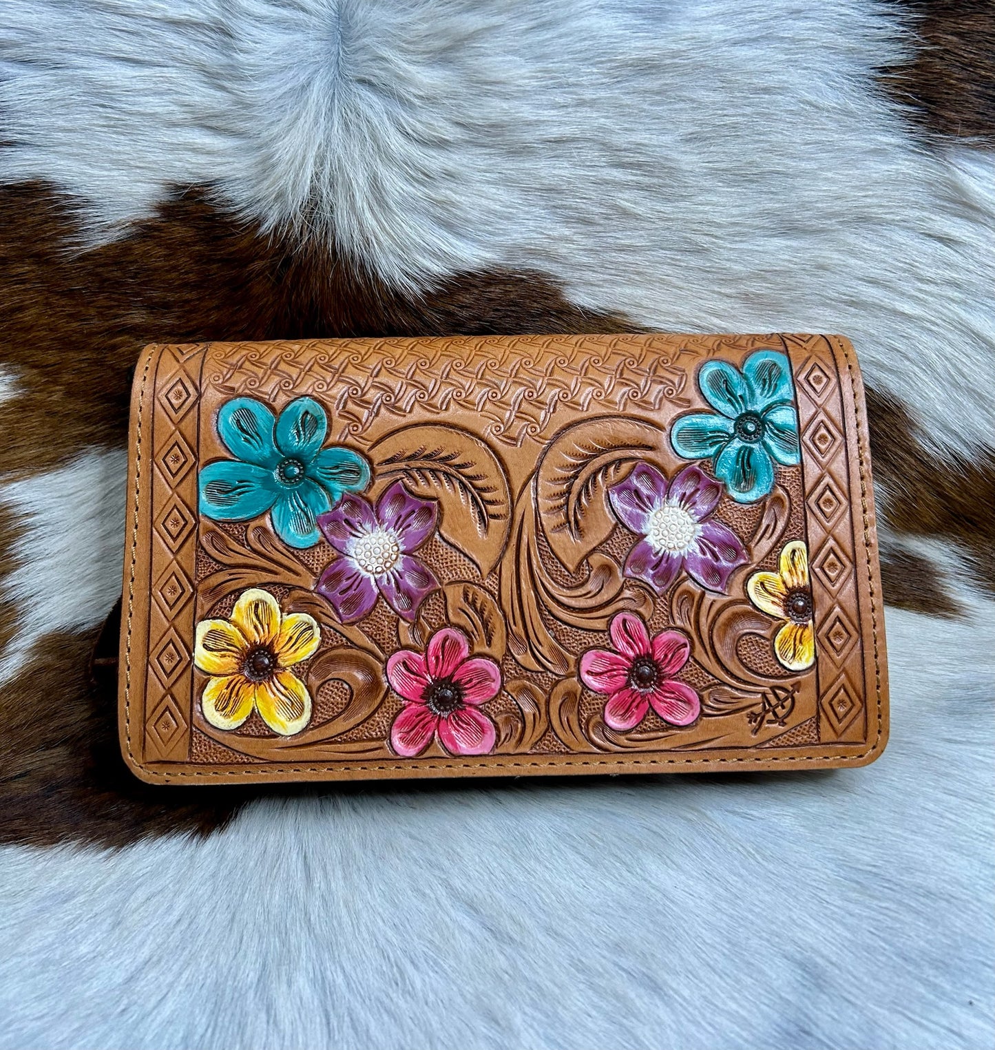 Tooled Book Wallet