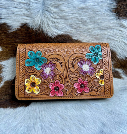 Tooled Book Wallet