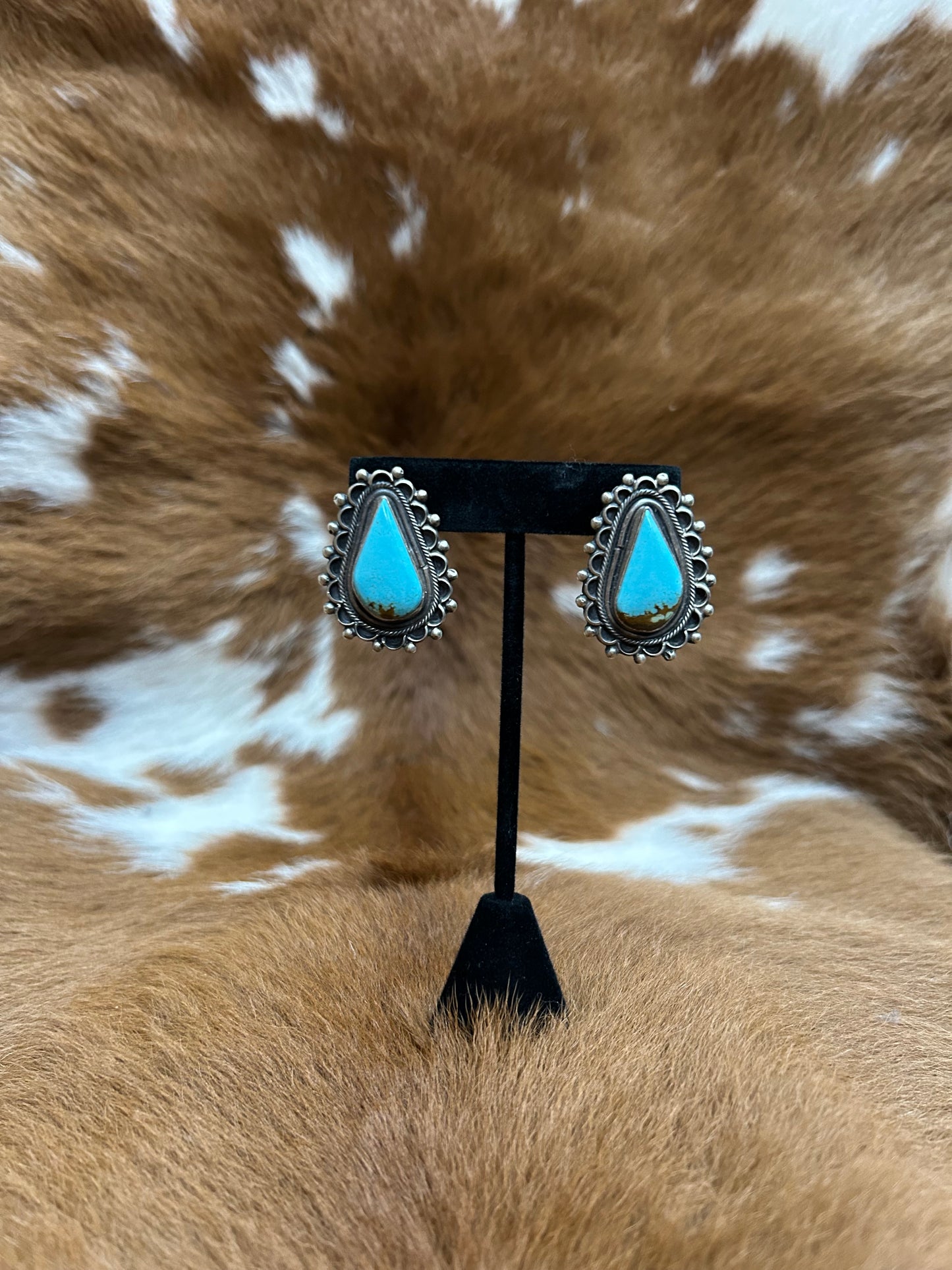 Concho Earring W Drop
