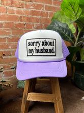 Load image into Gallery viewer, Husband Trucker Cap