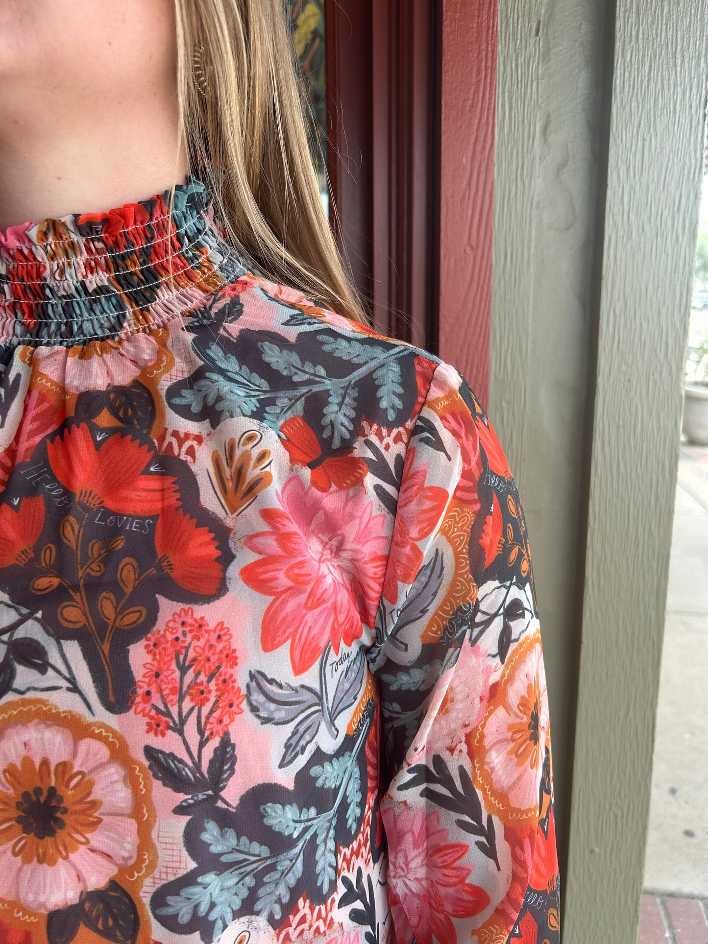 Vintage Poppie Top