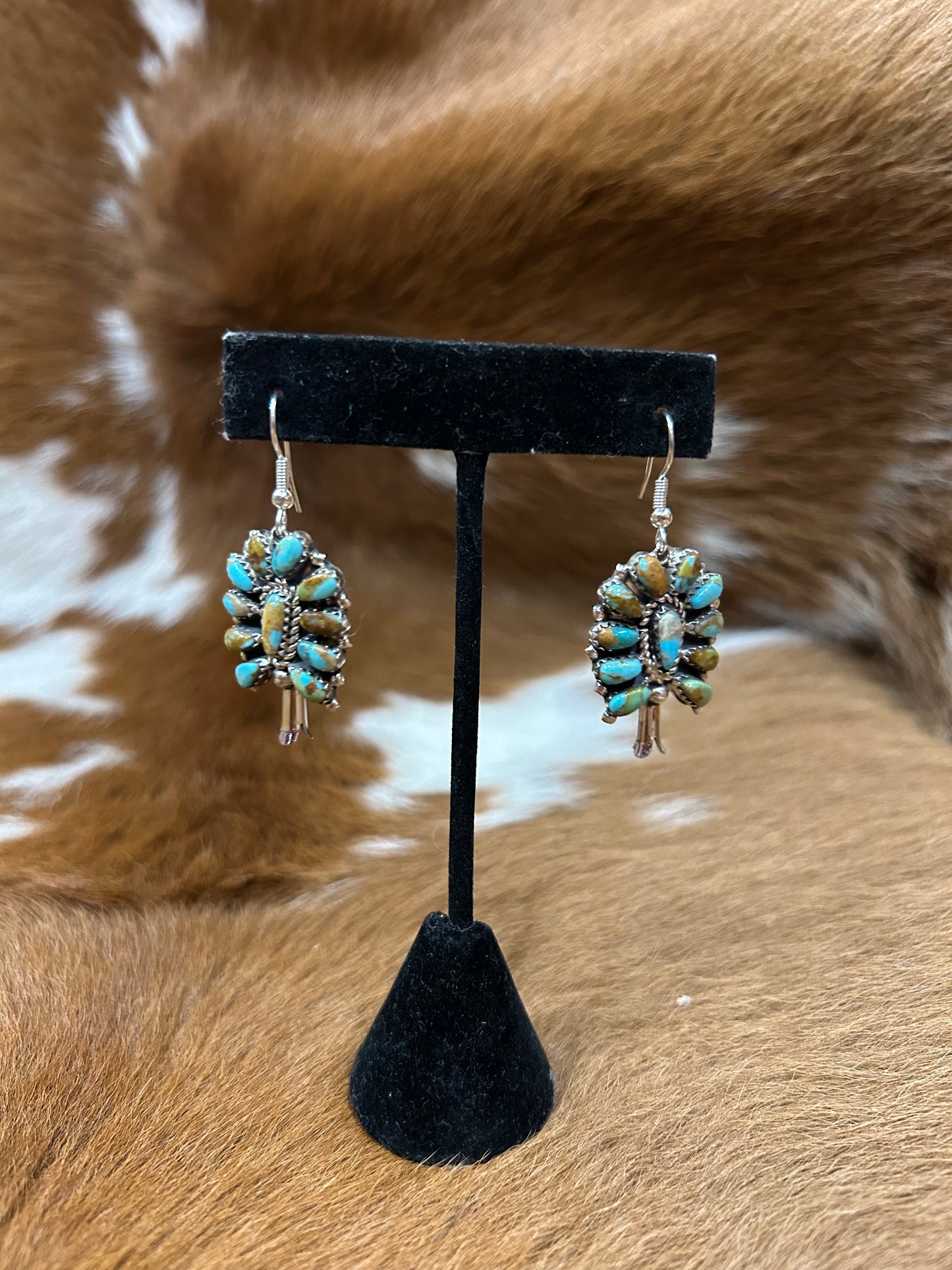 Small Cluster W/ Blossom Drop Earring