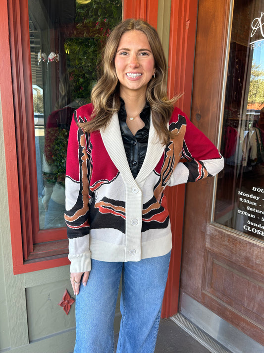 Cowpoke Cardigan