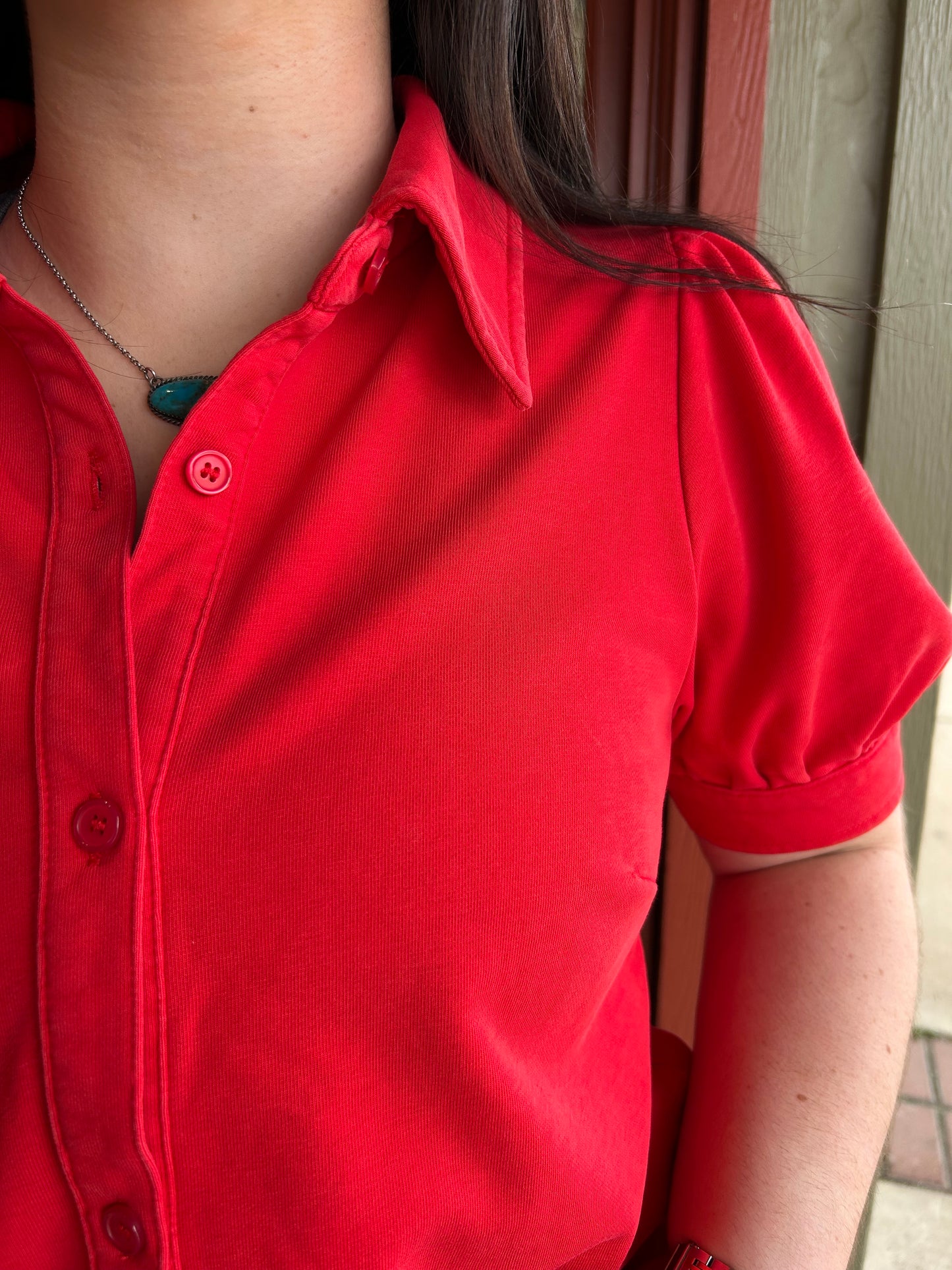 Dione Top - Red