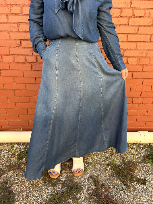 Denim Skirt