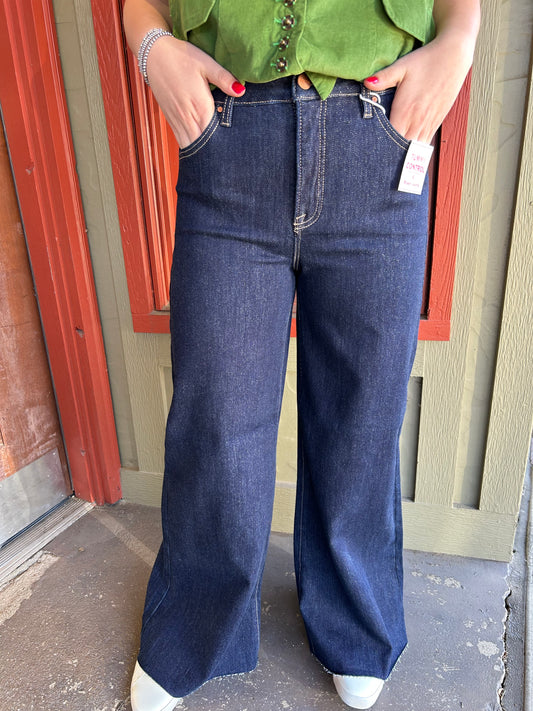 Tinsel Wide Leg Jean - Dark