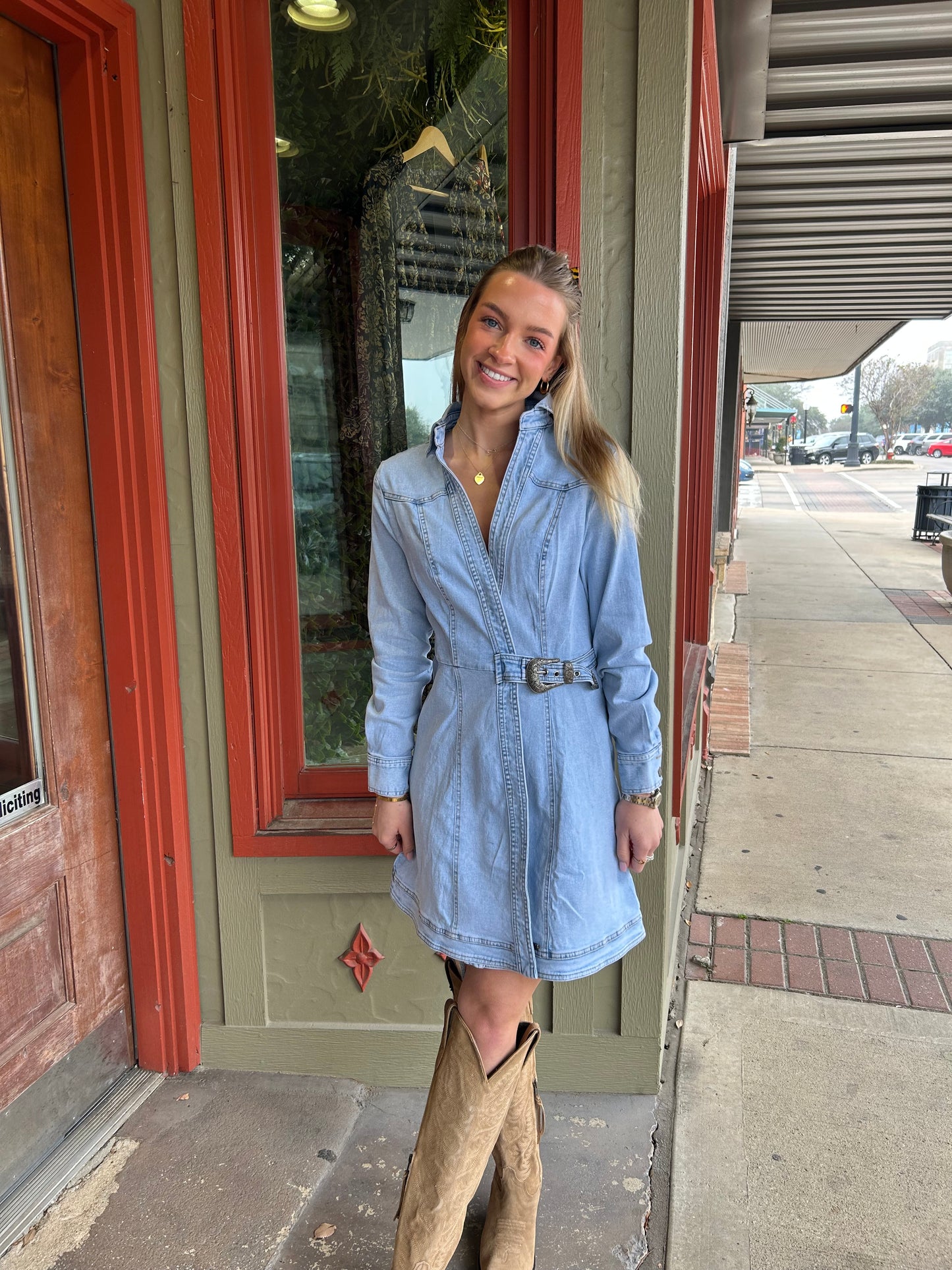 Buckled Up Dress