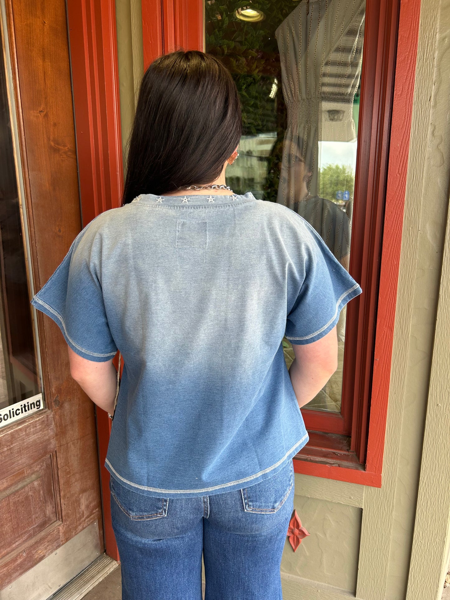 Cowboy Gist Top