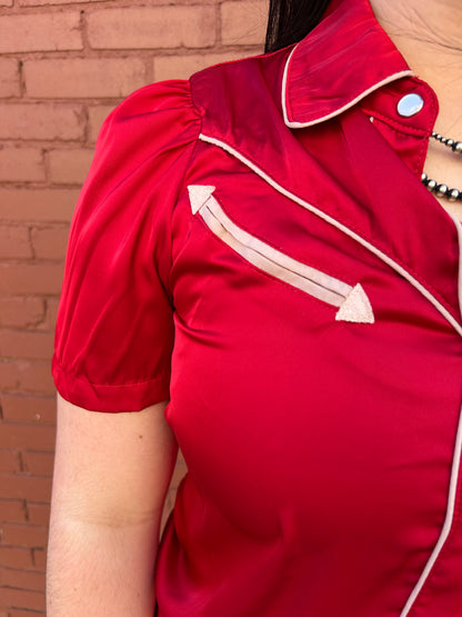 Pecos Shirt - Crimson