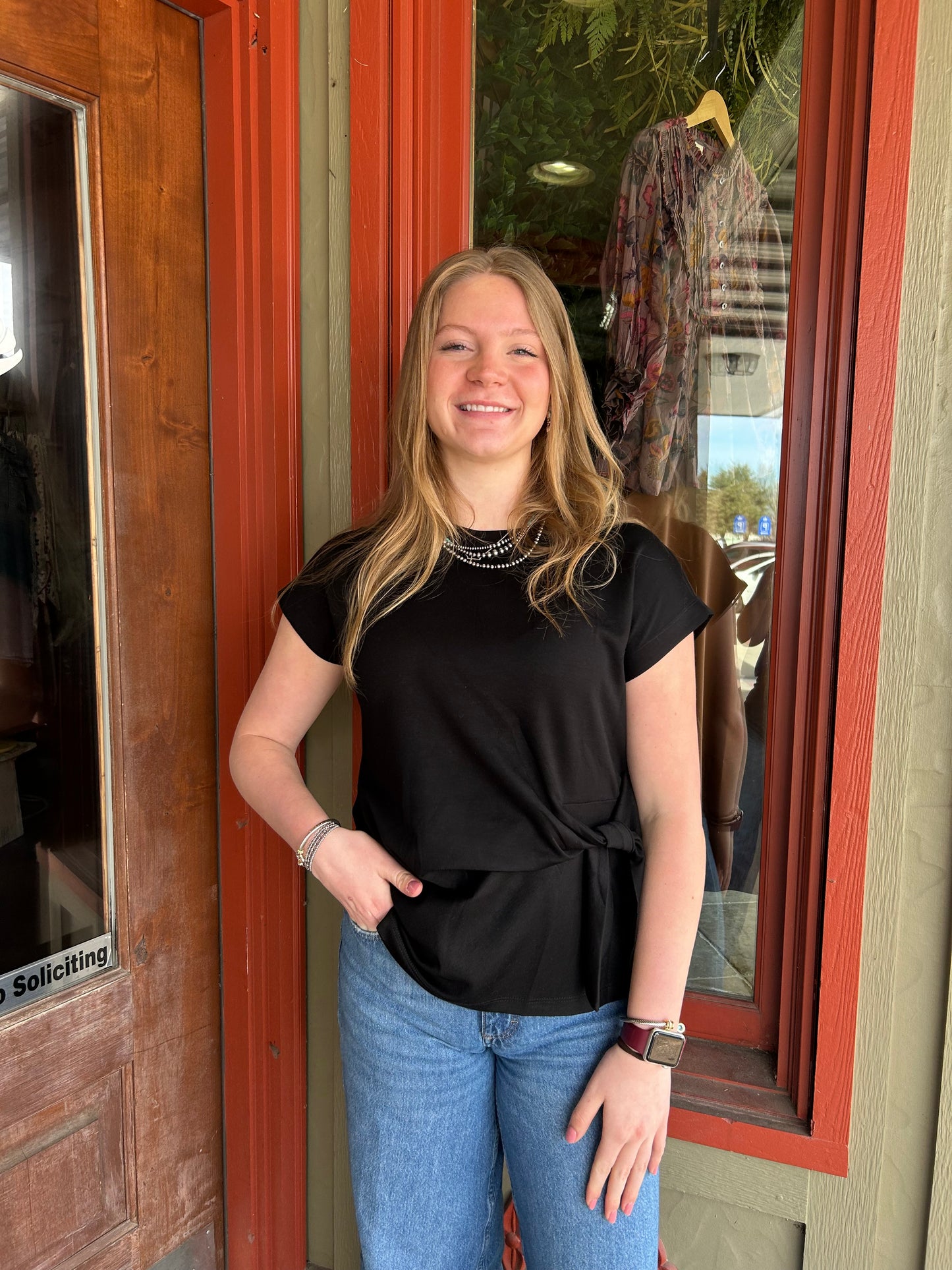 Cassidy Top - Black