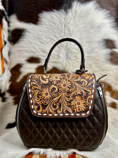 Quilted Garrison Purse