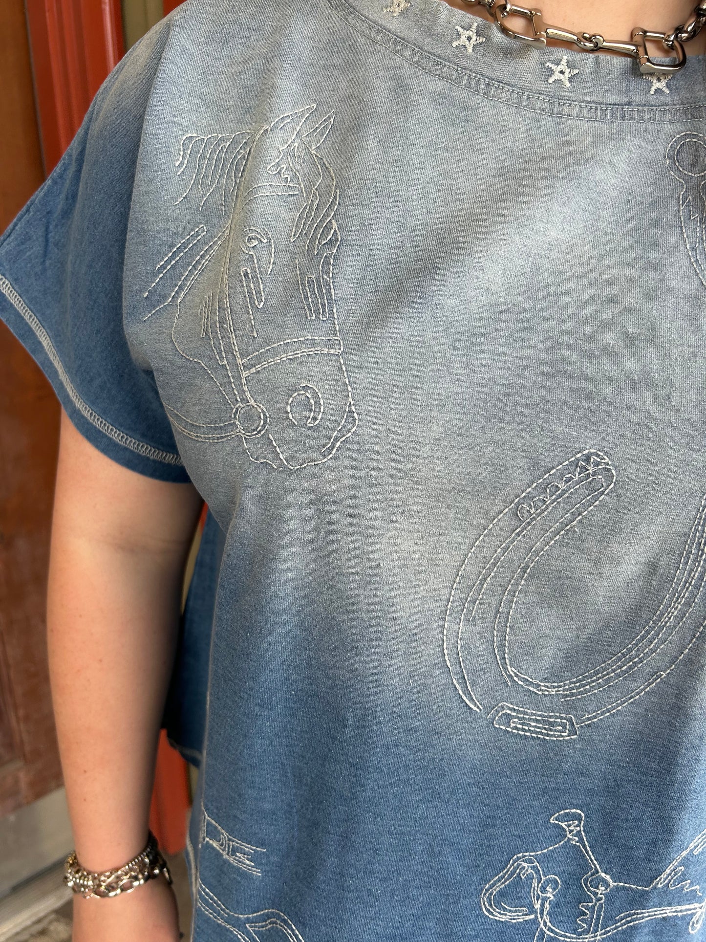 Cowboy Gist Top