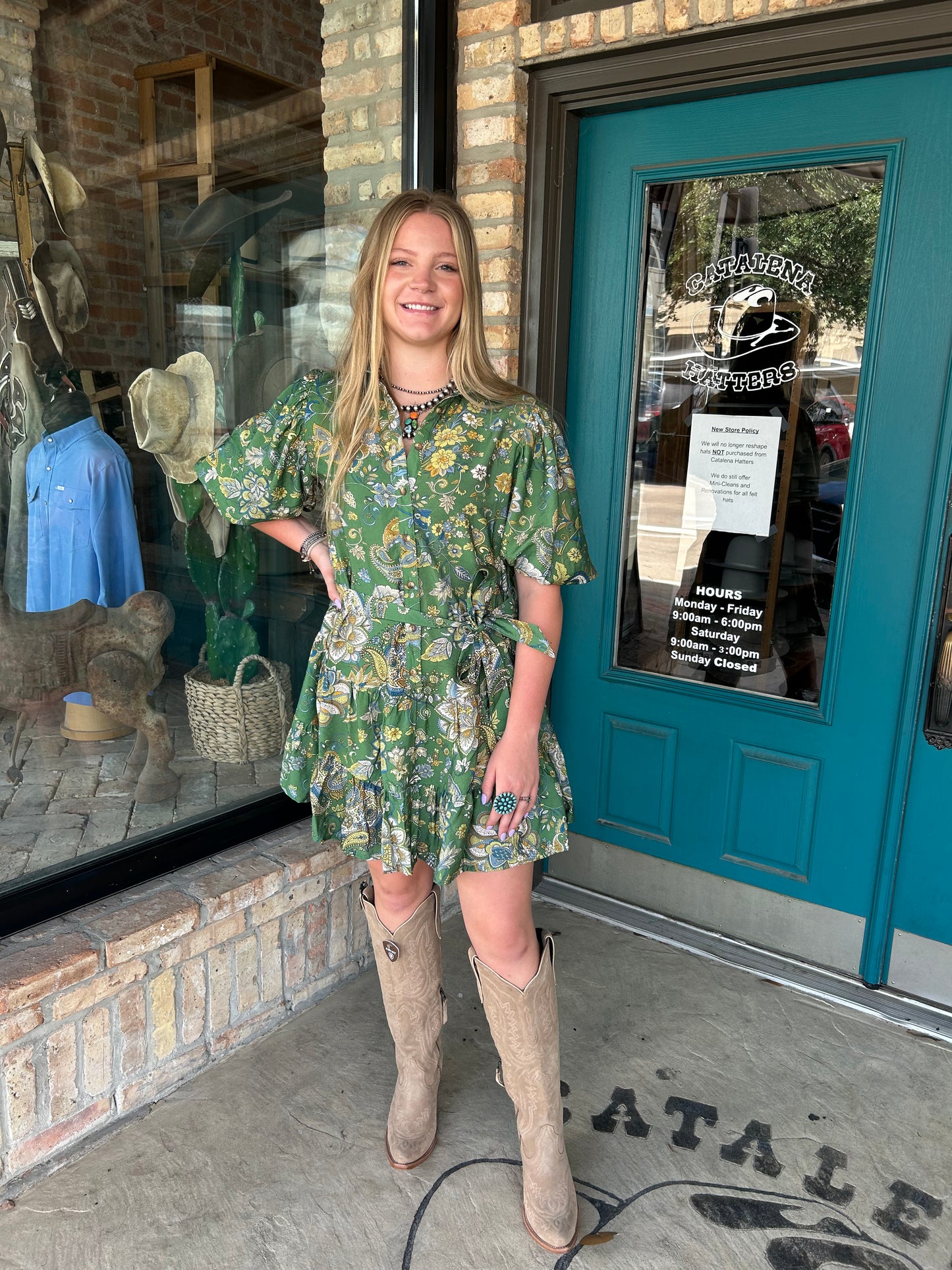 Tiered Skirt Shirt Dress