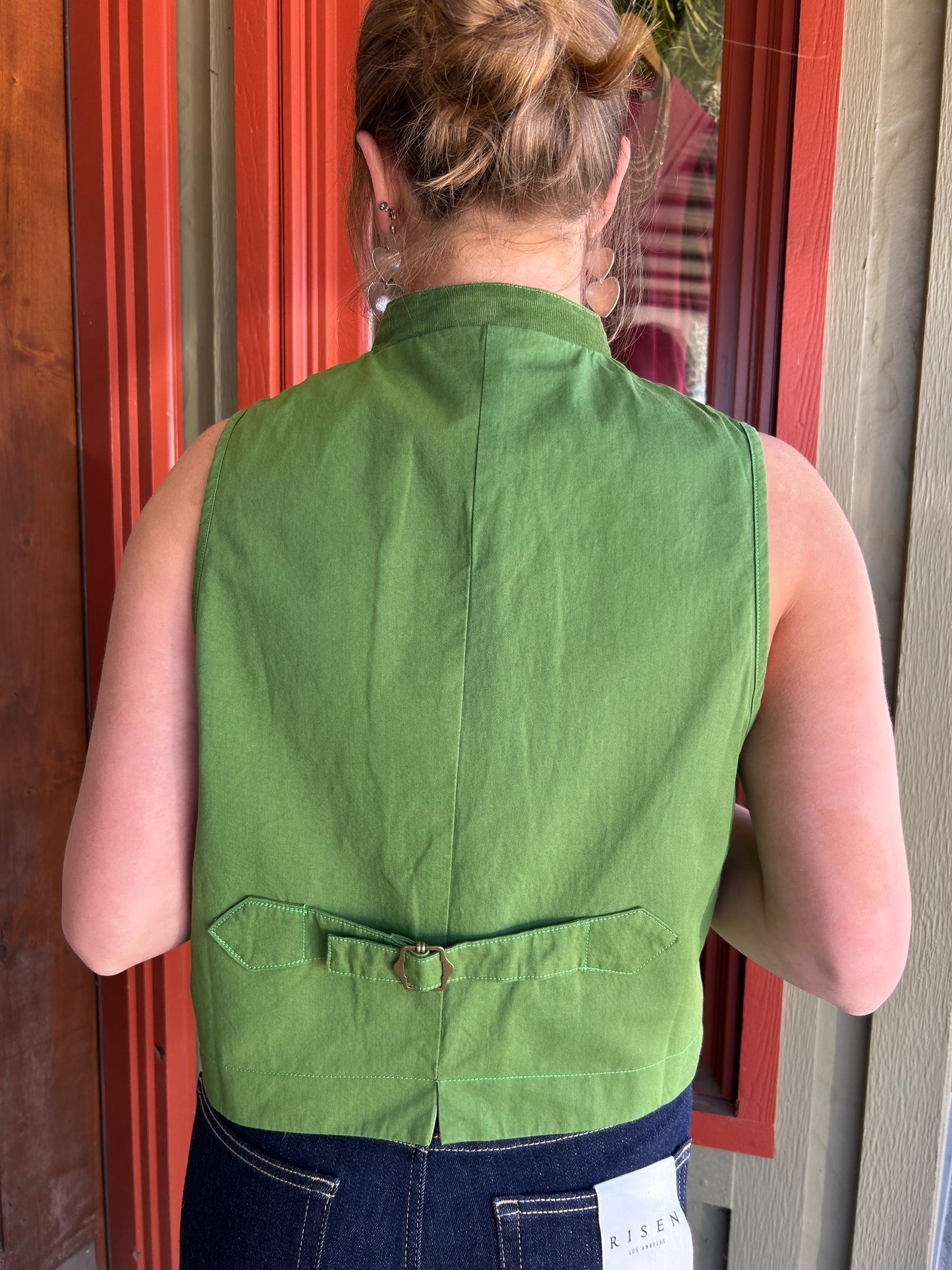 Mesmerized Vest - Fern