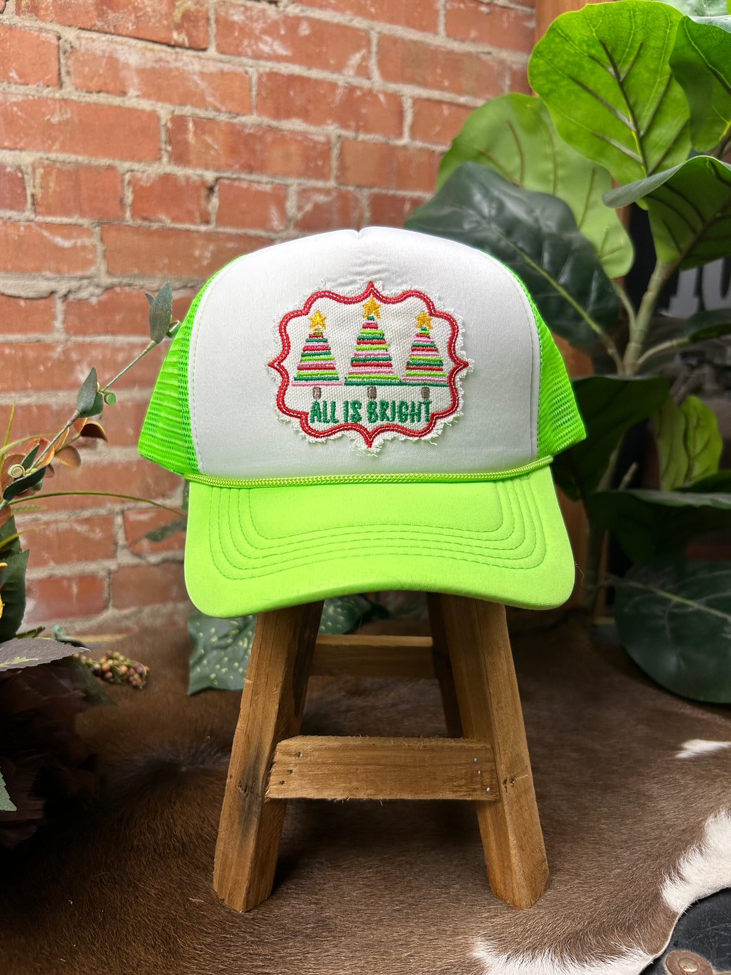 All Is Bright Trucker Cap