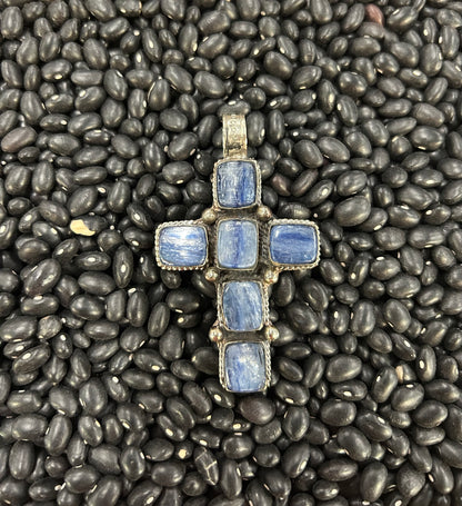 Lapis Cross Pendant