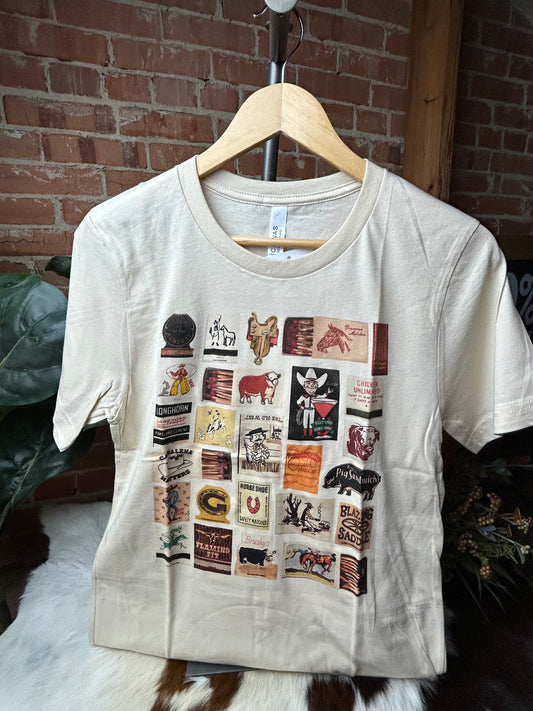 Ch Western Matchbooks Tee