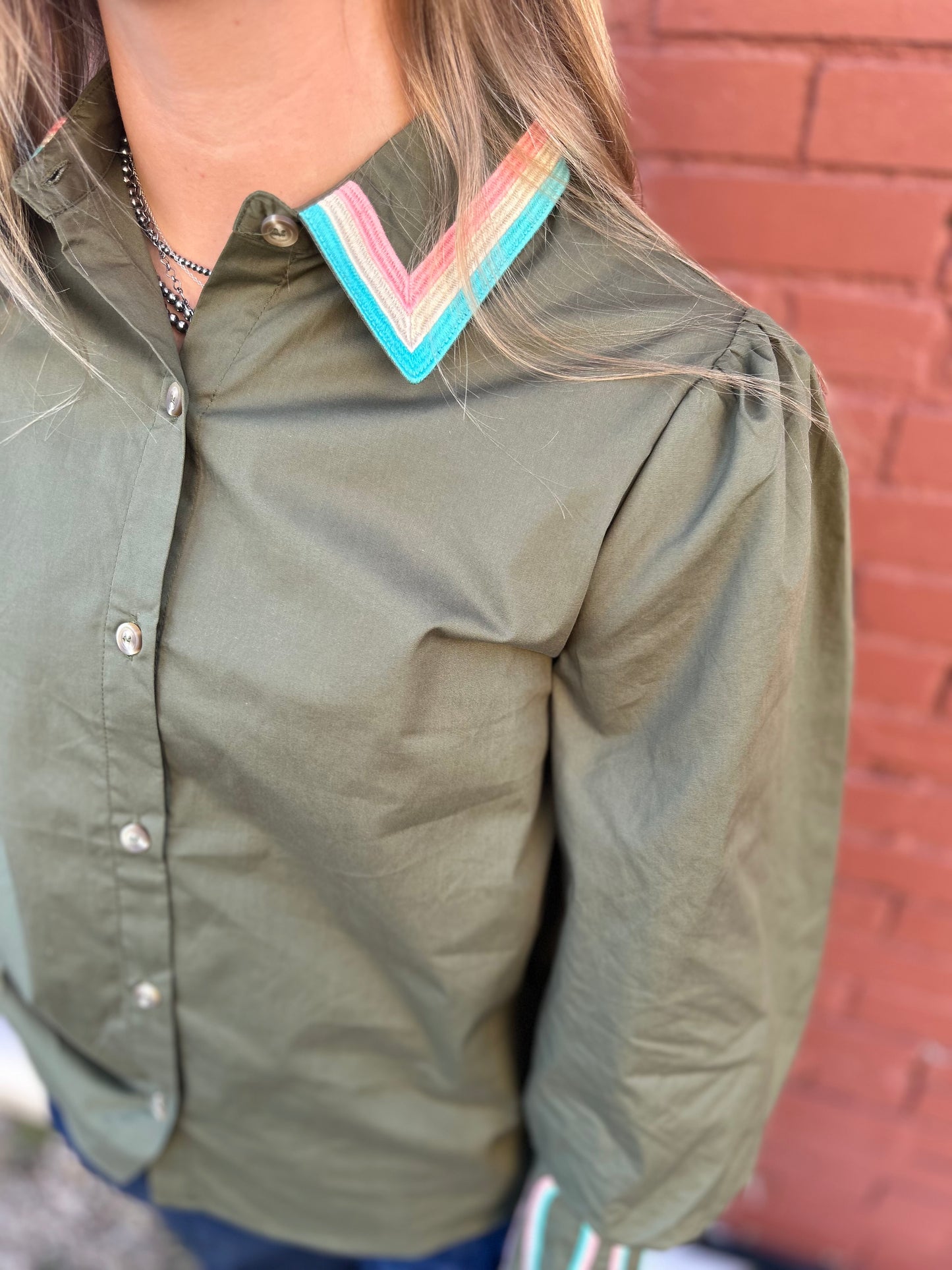 Punctual Top - Olive