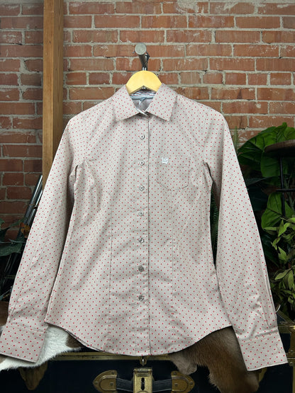 Polka Dot Button Down