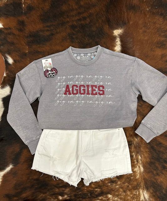 Tamu Script Sweatshirt