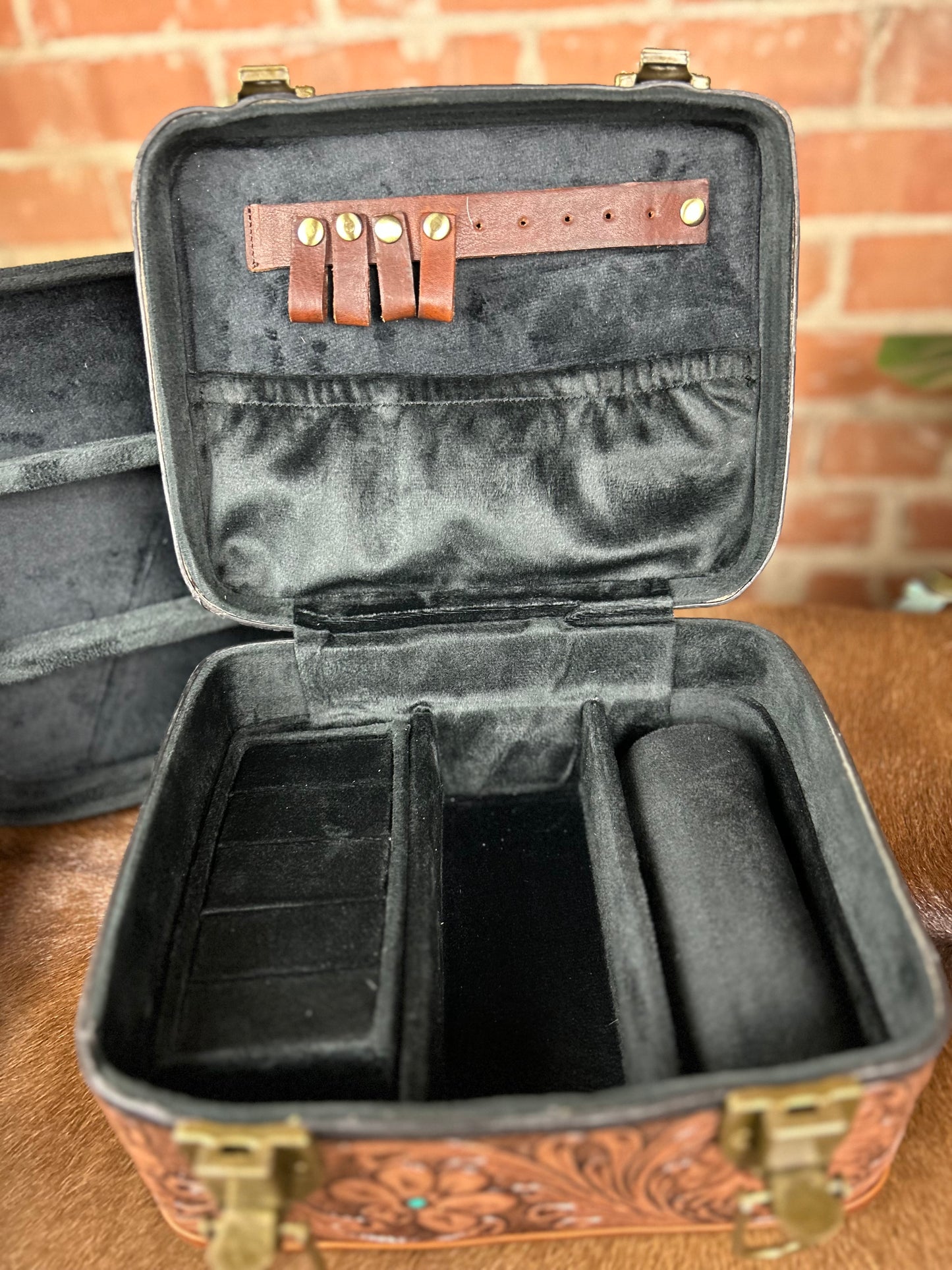 Rectangle Tooled Jewelry Box