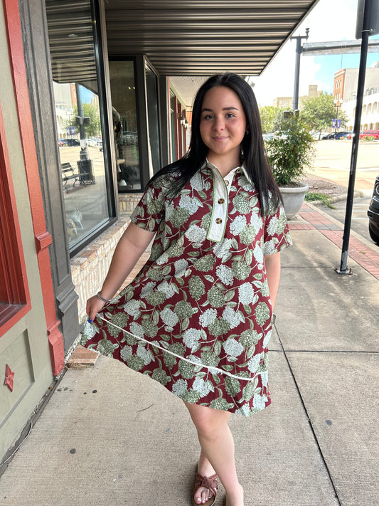 Hydrangea Dress