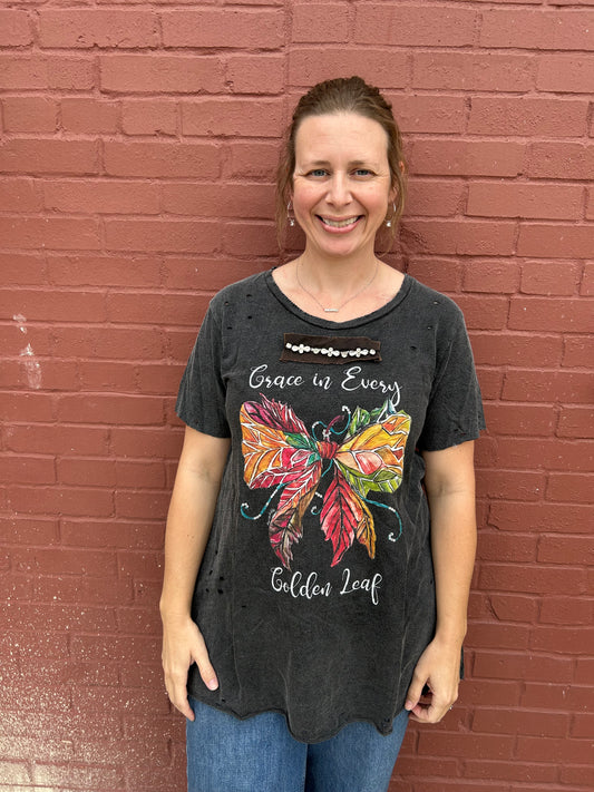 Golden Leaf Tee