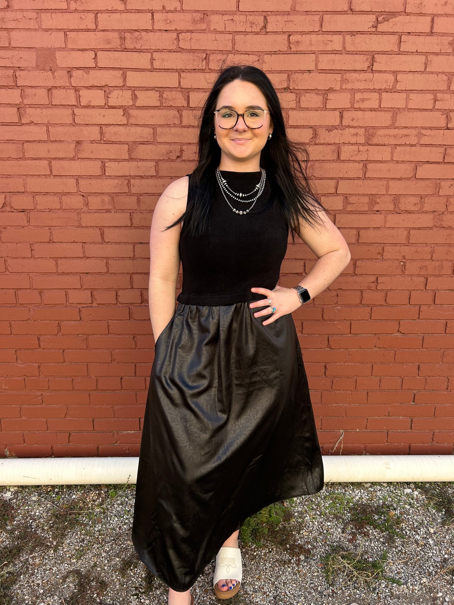 Easy Street Dress - Black