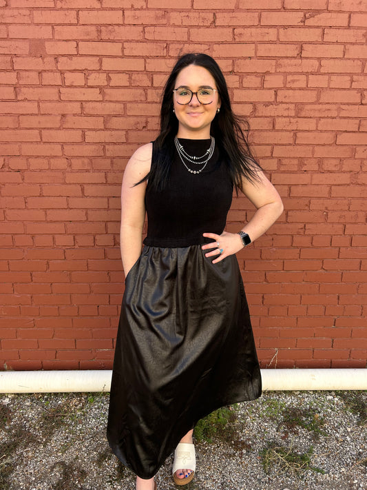 Easy Street Dress - Black