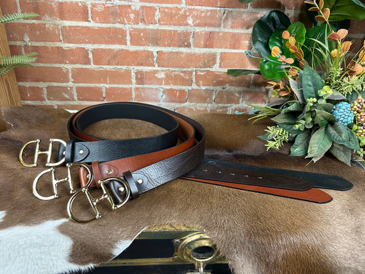 Gold Bilboa Grande Bit Belt