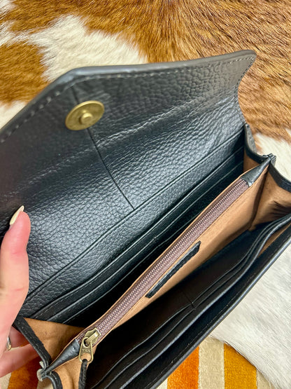 Floral Tooled Wallet