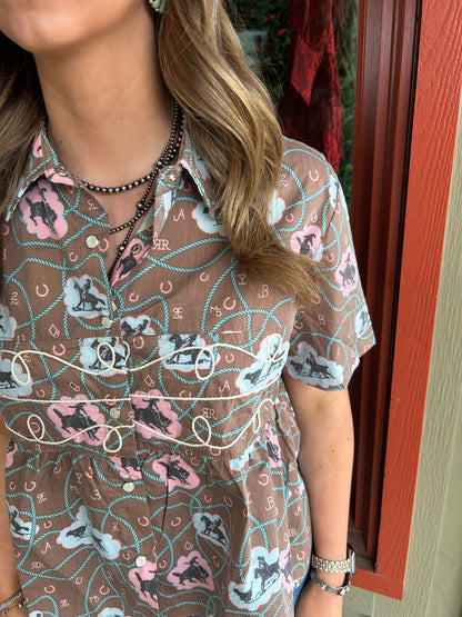Bronc Loopty Lou Top