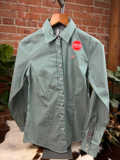 Green Stripe Shirt
