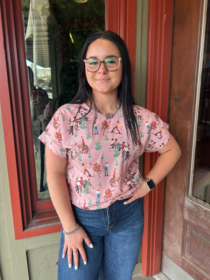 Pink Pony Top