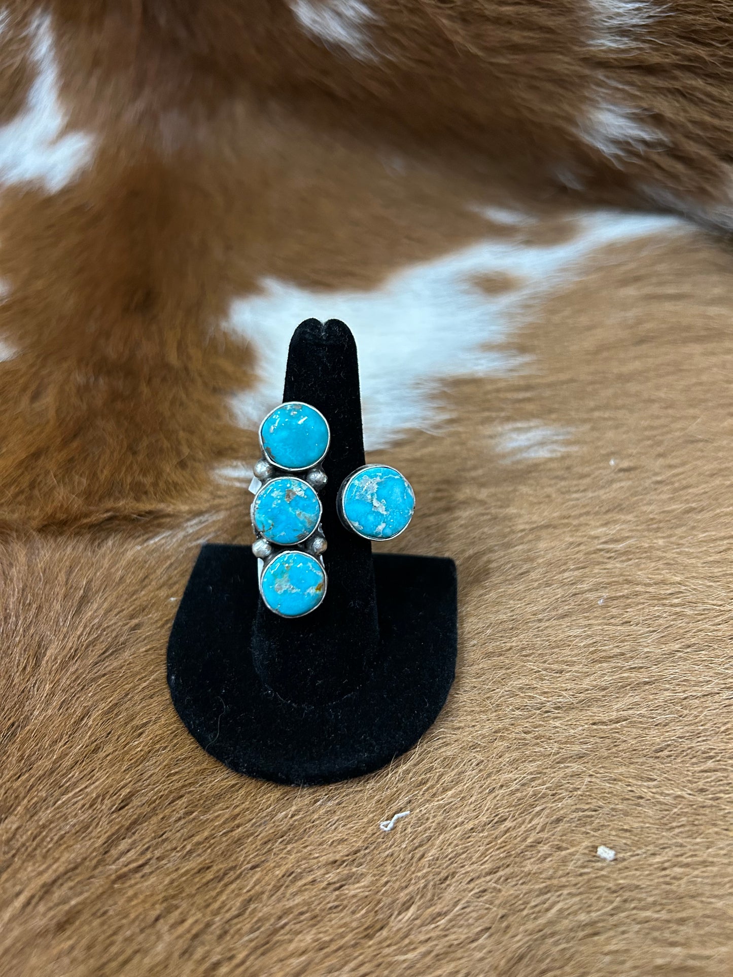 4 Stone Adjustable Ring