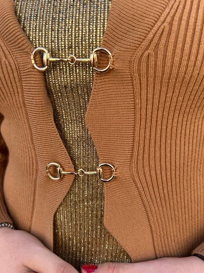 Horse Bit Cardigan