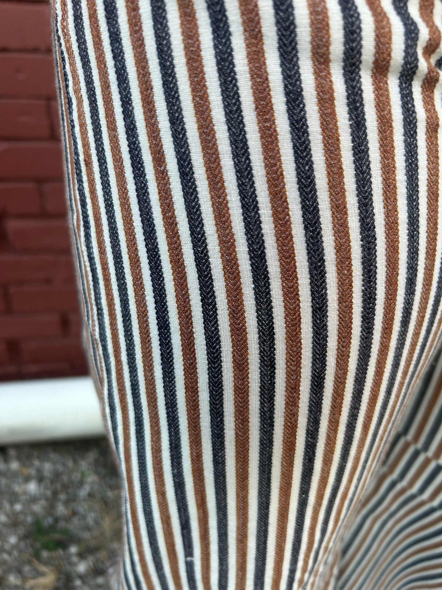 Burnt Sienna Barrel Jean