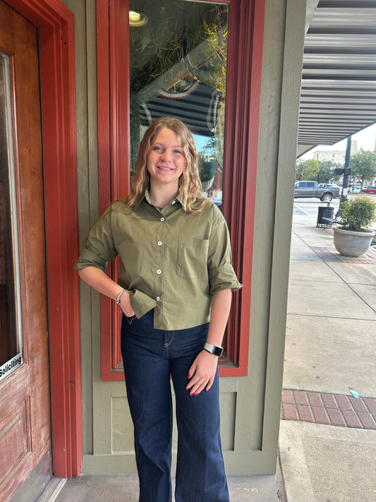 Carter Top - Olive