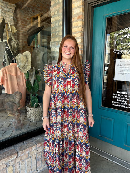 Ikat Dress
