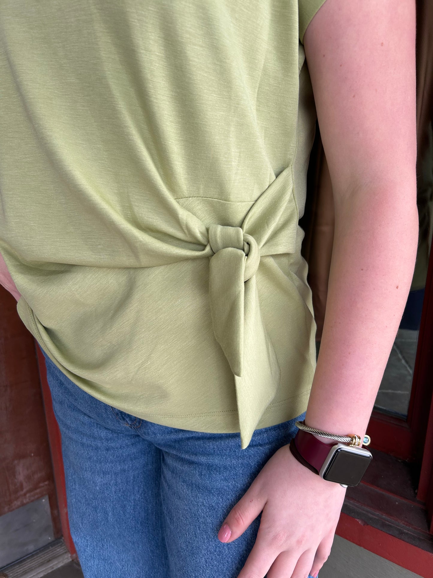 Cassidy Top - Matcha