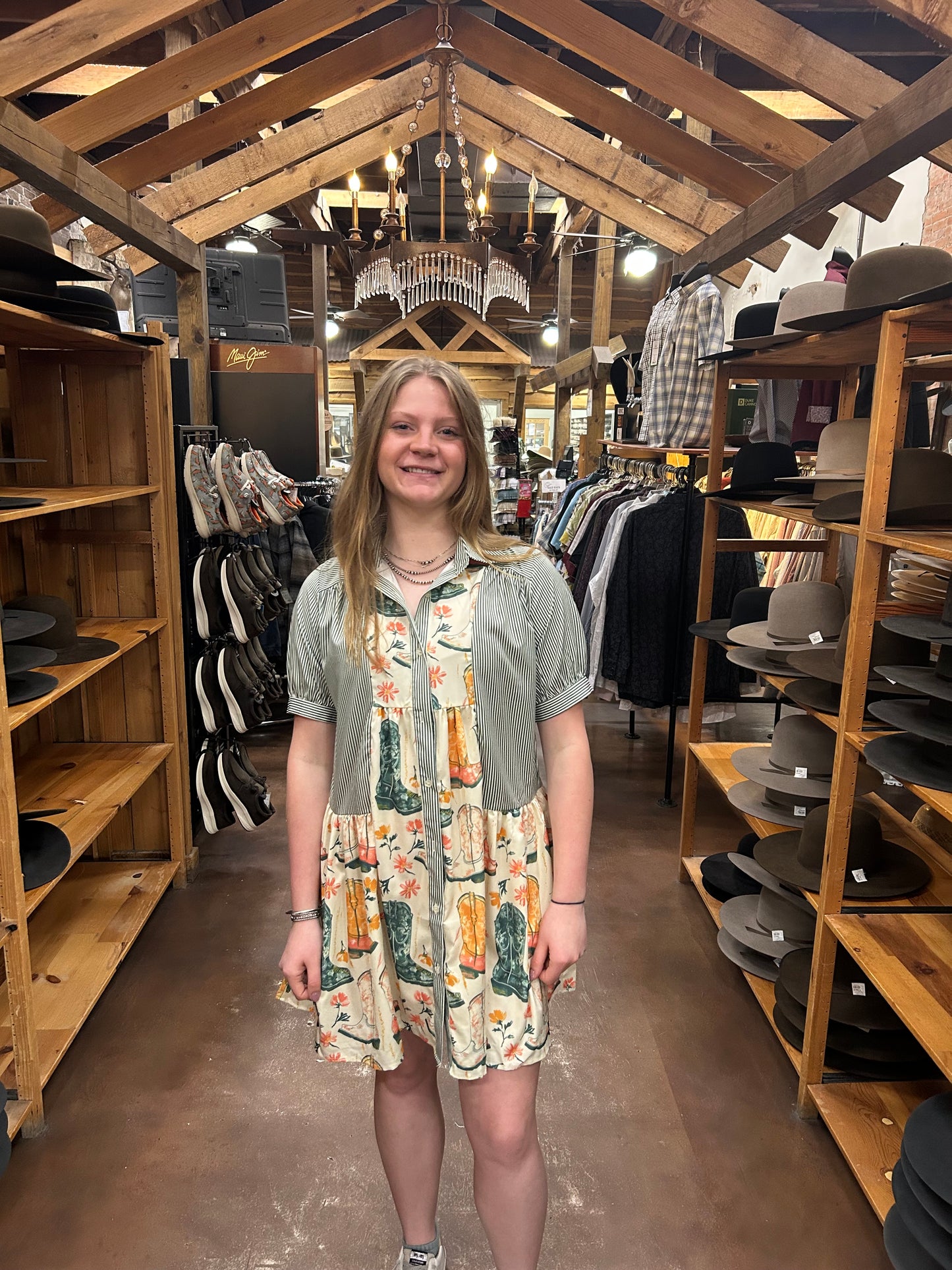 Kicking Boots Dress